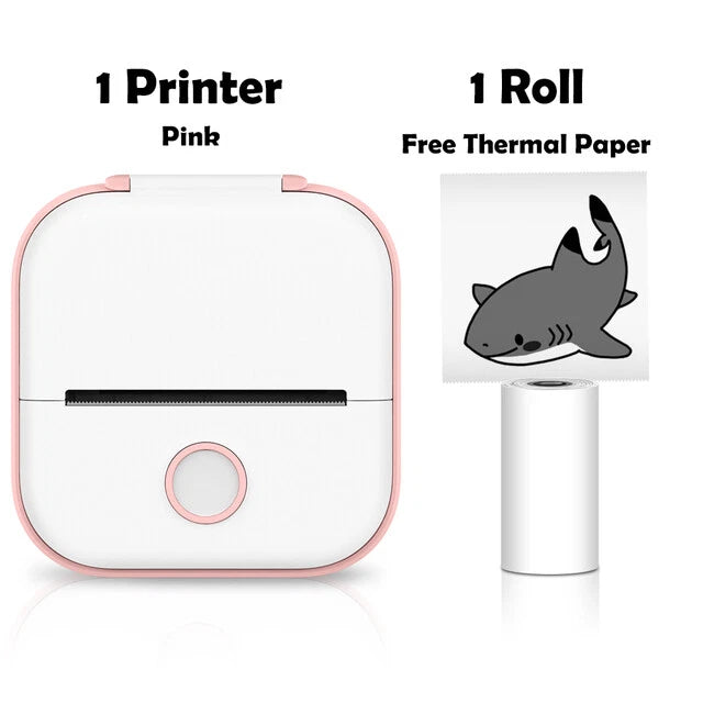 Portable Mini Sticker Printer