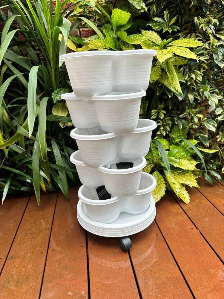 Stackable Planters (5 Tiers)