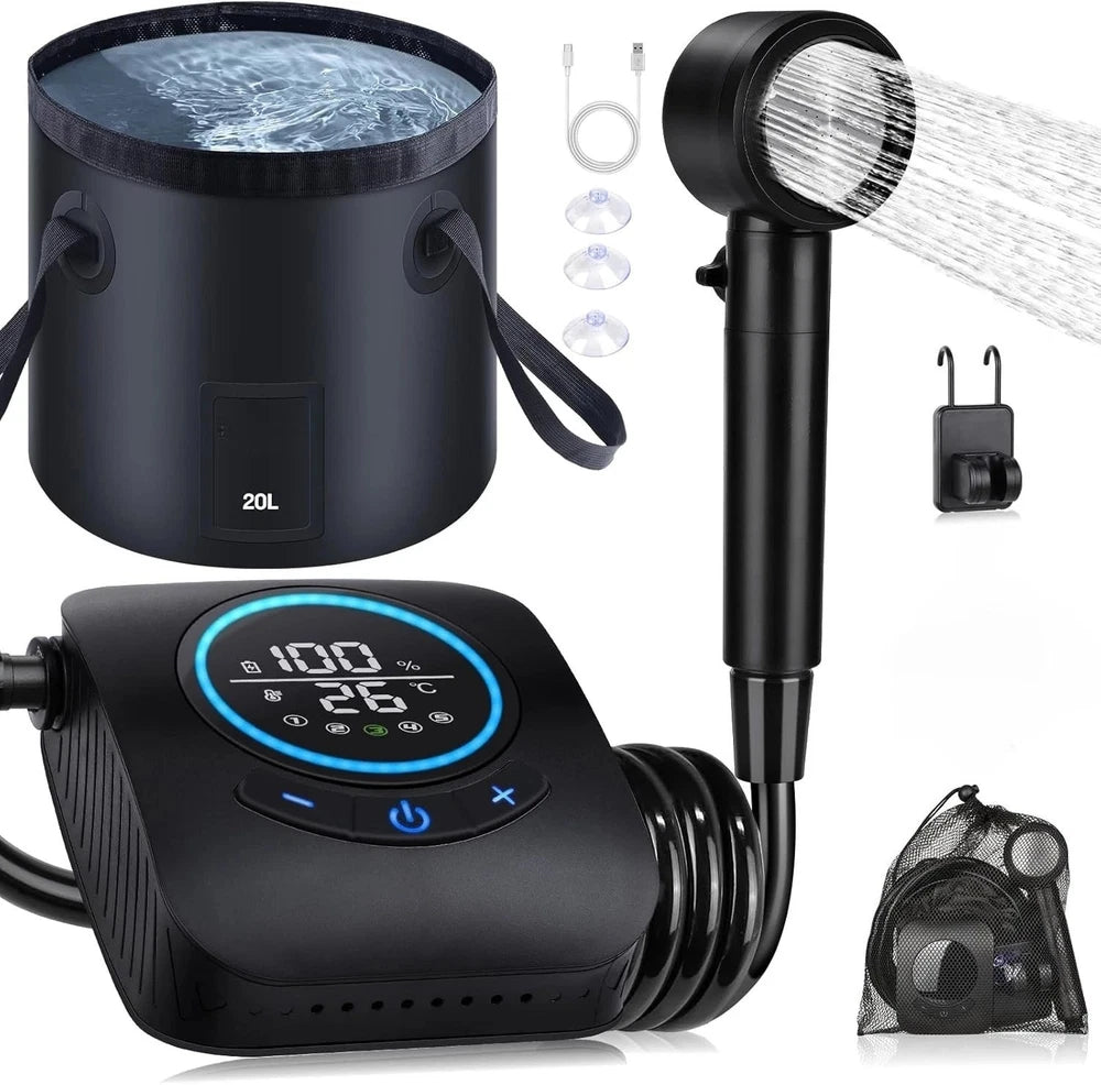 Rechargeable Shower Pump