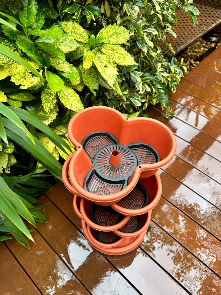 Stackable Planters (5 Tiers)