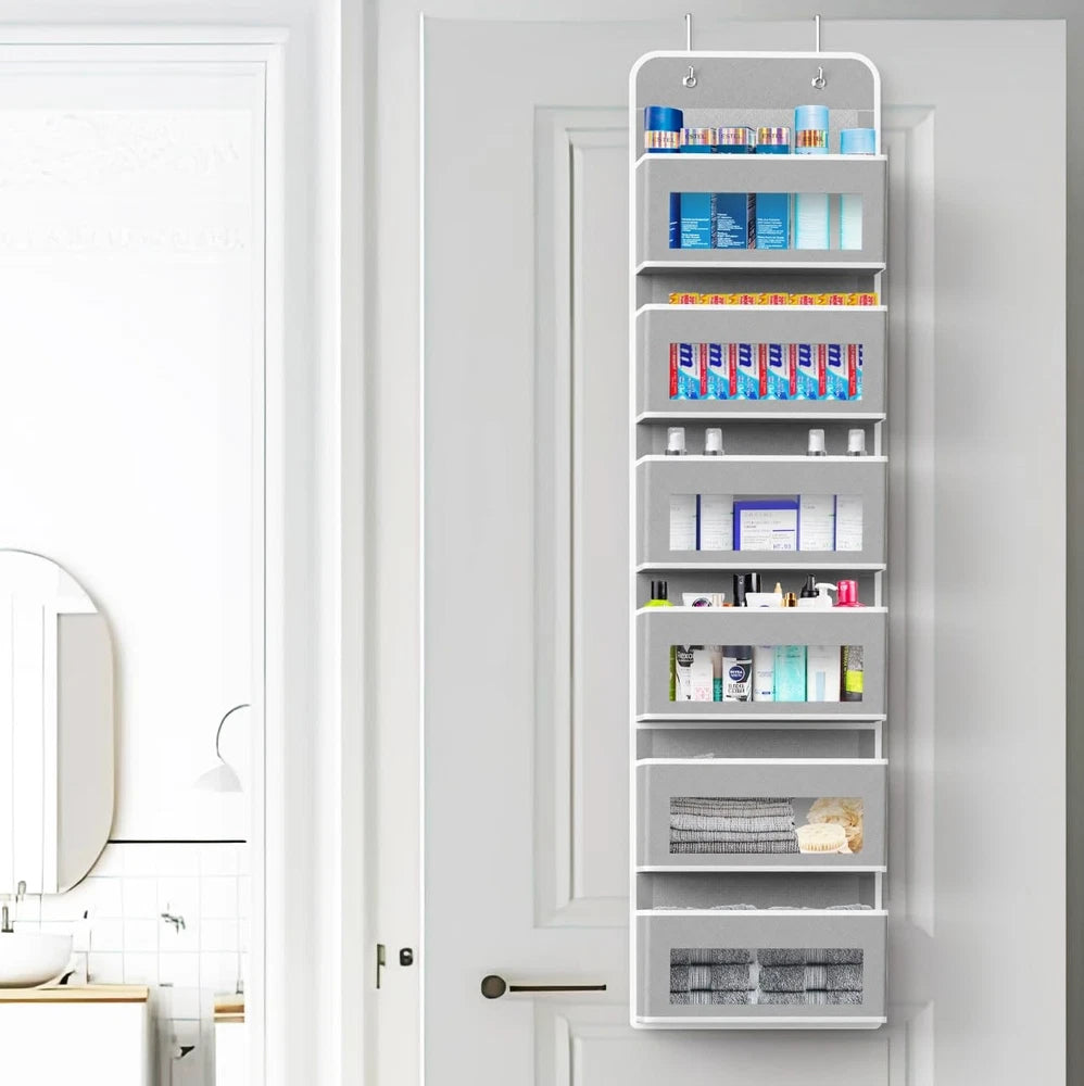 6 Clear Pocket Organiser