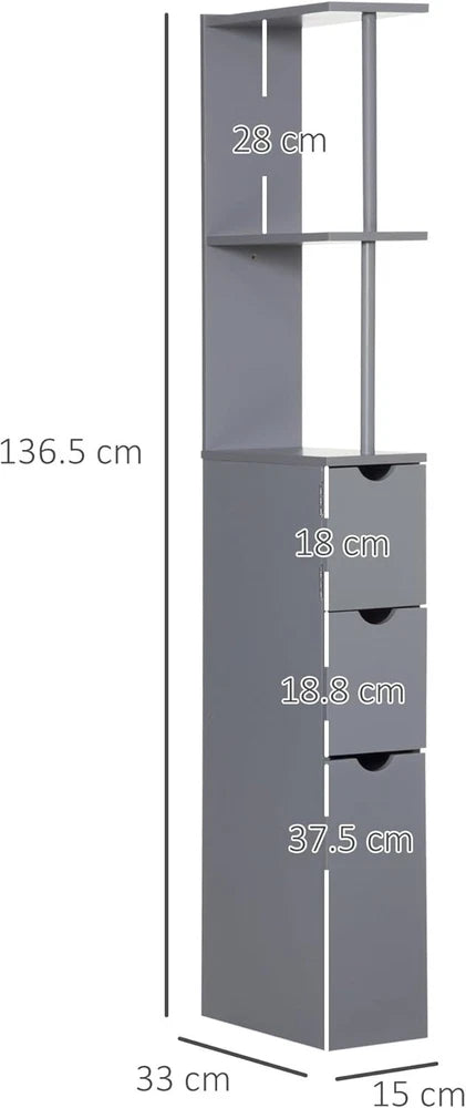 Tall Slim Cabinet