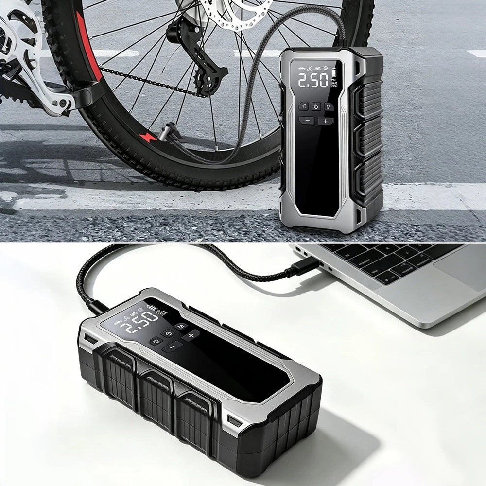 4-In-1 Jump-Starter & Tyre Inflator