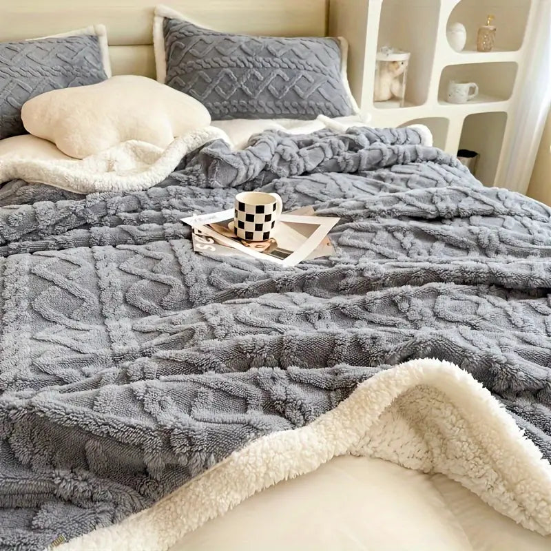 Reversible Throw Blanket